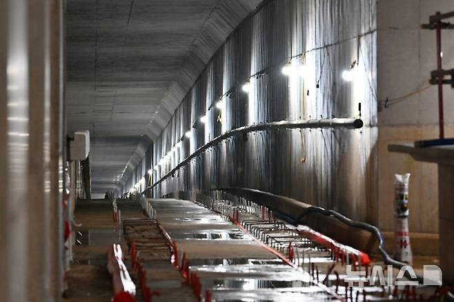 [광주=뉴시스] 광주 도시철도 2호선 1단계 공사현장. (사진=뉴시스 DB). photo@newsis.com