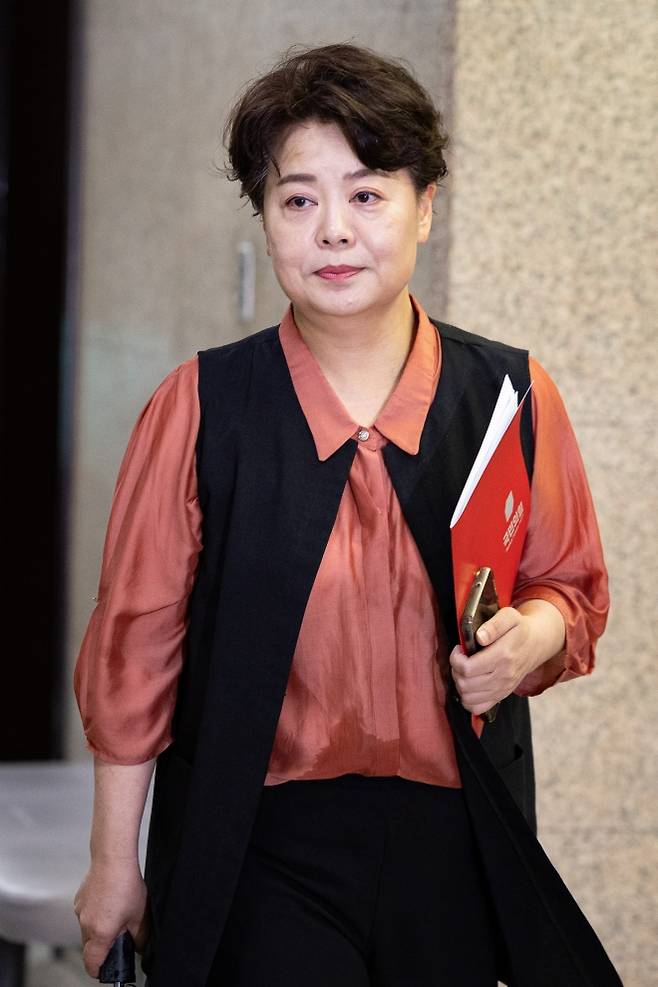 윤희숙 국민의힘 혁신위원장. 뉴스1
