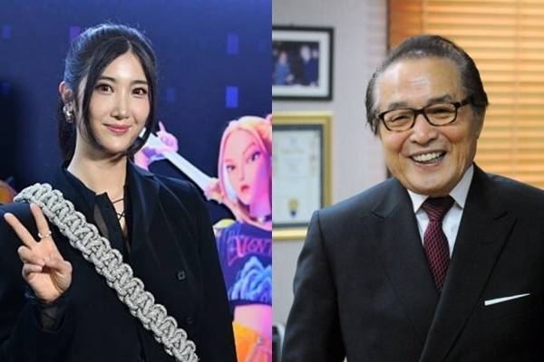 케데헌 이재와 원로배우 신영균. 이재 SNS, 서울신문DB