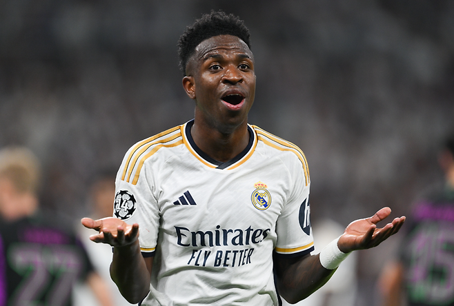 레알 마드리드 공격수 비니시우스 주니어. 게티이미지