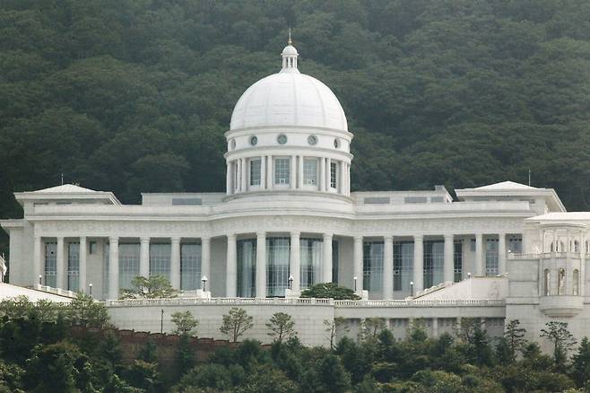 가평 통일교박물관(천정궁) [연합뉴스 자료사진]