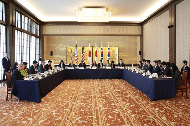 한미일 차관협의회 [외교부 제공]