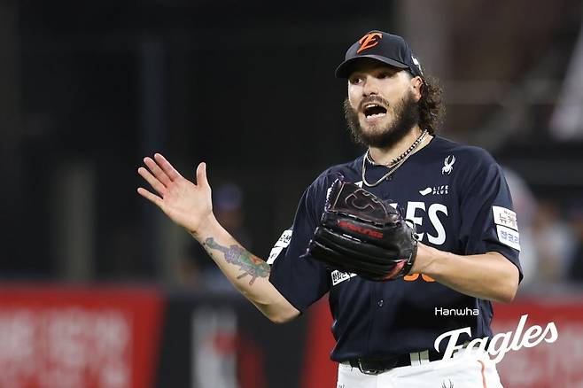 호투한 폰세 [한화 이글스 제공. 재배포 및 DB 금지]