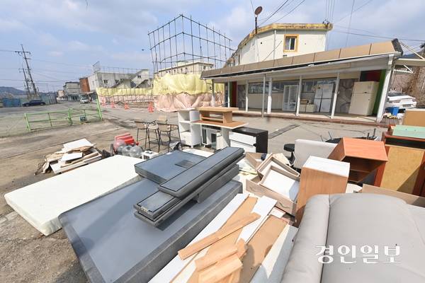 파주시 용주골 성매매 집결지에 적막감이 흐르고 있다. 2025.3.16 /최은성기자 ces7198@kyeongin.com