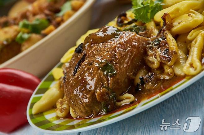 순무와 채소로 건강하게 만든 파이인 소파르닉(크로아티아관광청 제공)