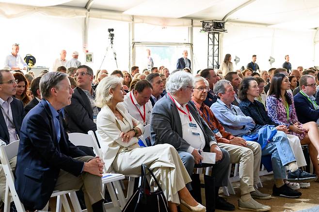 지난 15일부터 나흘 동안 미국 콜로라도주 애스펀에서 열린 '애스펀안보포럼'에서 참가자들이 패널 토론을 경청하고 있다. /애스펀안보포럼