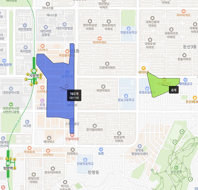06 대전 둔산.png 아파트값 높은 대한민국 10대 학군지 ㄷㄷㄷ