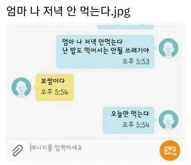 1.jpeg 엄마 나 저녁 안 먹는다.jpg