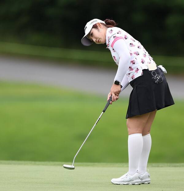 2025년 일본여자프로골프(JLPGA) 투어 메이지 야스다 레이디스 골프토너먼트에 출전한 배선우 프로. 사진제공=KLPGA