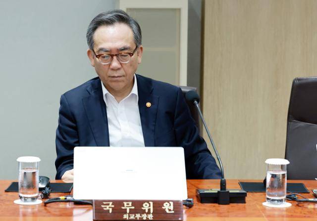 조태열 전 외교부 장관. 뉴시스