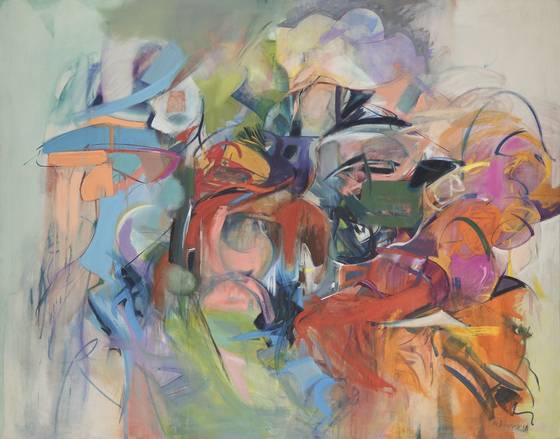 국립아시아문화전당(ACC)은 18일부터 오는 10월 9일까지 광주광역시 동구 ACC 내 문화창조원에서 ‘뉴욕의 거장들’ 특별전을 개최한다. 사진은 미리엄 샤피로의 ‘팡파르’. 사진 ACC