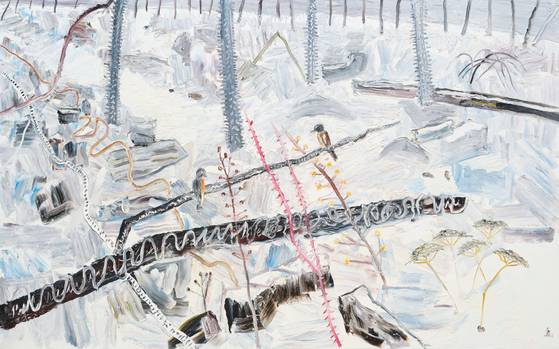 김종학,무제(겨울), 2017, acrylic on canvas.[사진 High Museum]