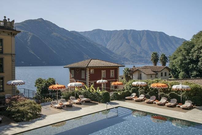 호텔 수영장 / 사진=그랜드 호텔 트레메조(Grand Hotel Tremezzo)