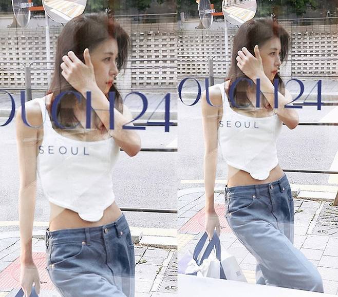 하지원이 한강 수영장을 무대로 여름 여신 포스를 가득 드러냈다. 사진=하지원 SNS