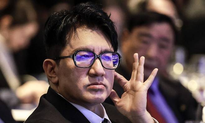 방시혁 하이브 의장. 뉴시스