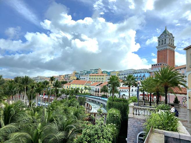 선셋타운 전경.