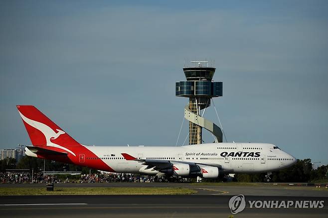 시드니공항 전경 [EPA]