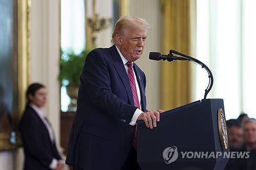 도널드 트럼프 미국 대통령 [워싱턴 EPA=연합뉴스 재판매 및 DB금지]