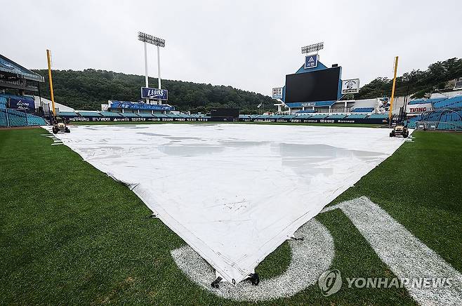 프로야구 19일 대구 경기 취소 [연합뉴스 자료사진]