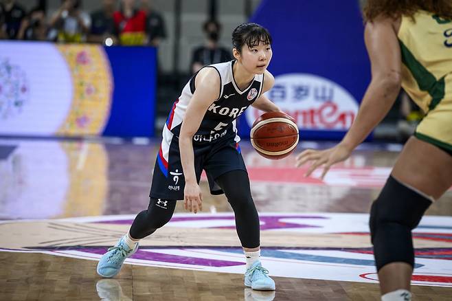 허예은 [FIBA 홈페이지 캡처. 재판매 및 DB 금지]