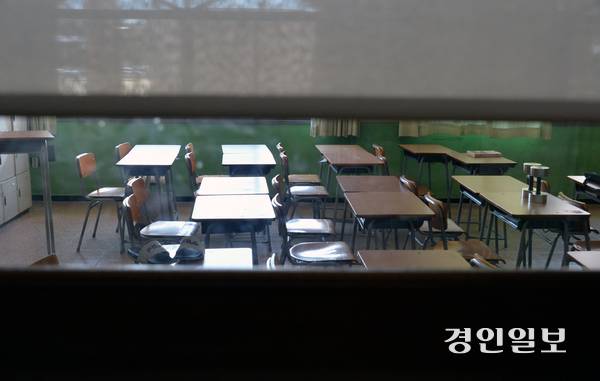 사진은 경기도내 한 고등학교의 텅빈 교실. /경인일보DB
