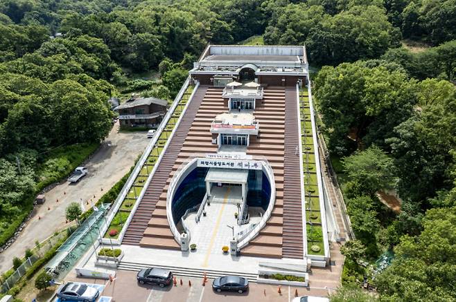 의왕시 중앙도서관 전경