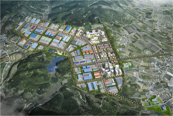 경북 '영천하이테크파크지구' 조감도. <DGFEZ 제공>