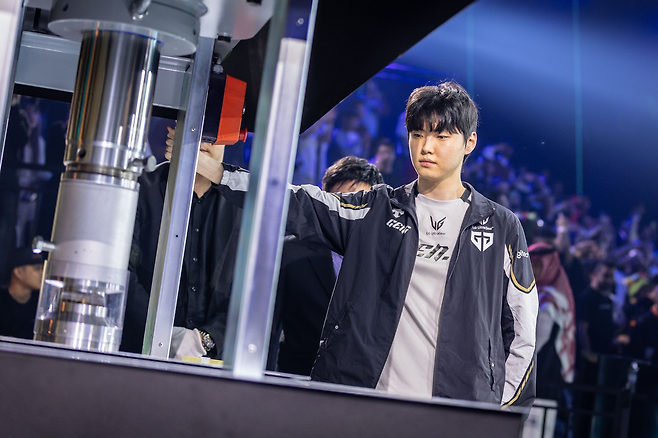 젠지e스포츠 '쵸비' 정지훈(사진=e스포츠 월드컵)