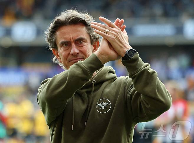 토트넘의 토마스 프랭크 감독. ⓒ 로이터=뉴스1