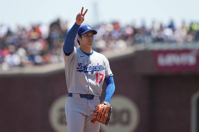 오타니 쇼헤이는 8월 중순이면 5이닝을 던질 수 있을 것으로 보인다. Imagn Images연합뉴스