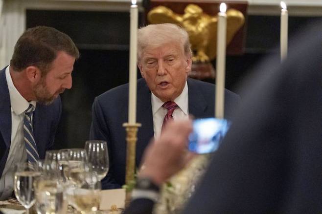 트럼프 대통령. 연합뉴스 AP