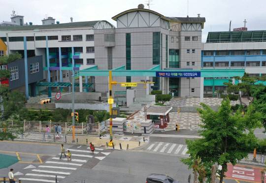 큐브형 비상벨 도입 조감도. 대전 동구 제공