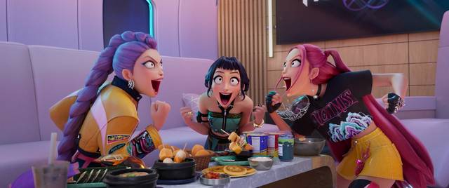 ‘케이팝 데몬 헌터스’의 한 장면. 넷플릭스 제공