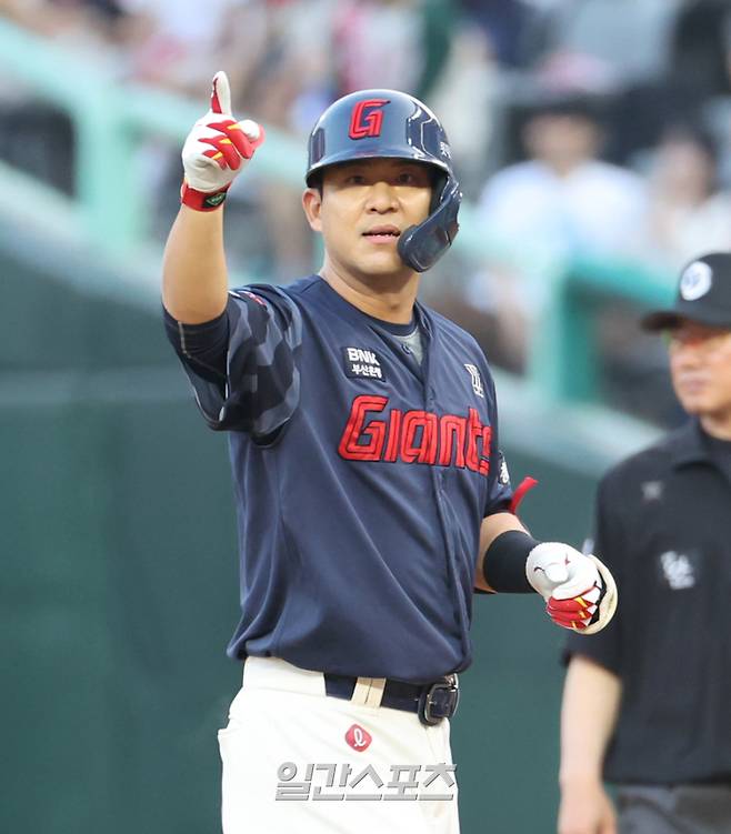 롯데 김민성. 정시종 기자 capa@edaily.co.kr&nbsp;