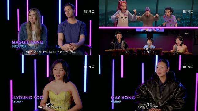 Screengrab from the behind-the-scenes clip released Friday on Netflix’s official YouTube channel. (Netflix)