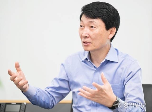 김민철 경기도시장상권진흥원장. 윤원규기자