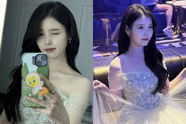 아이유 소셜 계정 캡처