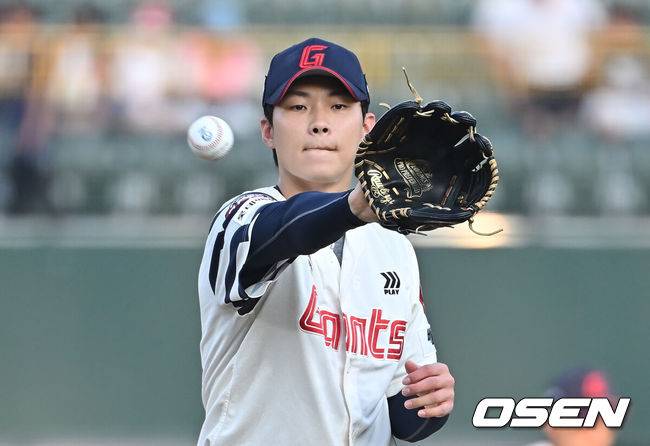롯데 투수 홍민기 / OSEN DB