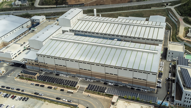 포스코퓨처엠 세종 음극재 공장 전경. 포스코퓨처엠 제공