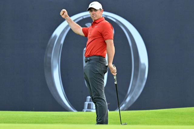 공동 4위에 나선 로리 매킬로이. 사진 제공=AFP연합뉴스