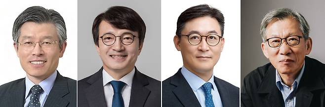 대통령실은 20일 이재명 대통령이 인사혁신처 처장에 최동석 최동석인사조직연구소 소장(왼쪽부터), 새만금개발청장에 김의겸 전 더불어민주당 의원, 금융위원회 부위원장에 권대영 금융위원회 사무처장, 국립중앙박물관 관장에 유홍준 명지대 미술사학과 석좌교수를 임명했다고 전했다. ⓒ연합뉴스