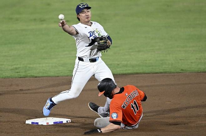 ▲ 탬파베이 레이스 김하성 ⓒ연합뉴스/AP