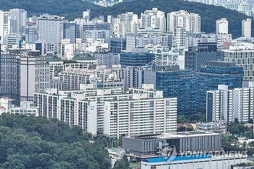 서울 시내 아파트 단지의 모습 [연합뉴스 자료사진]