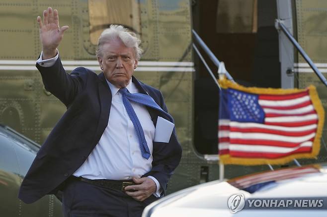 도널드 트럼프 미국 대통령 연합뉴스 자료사진
