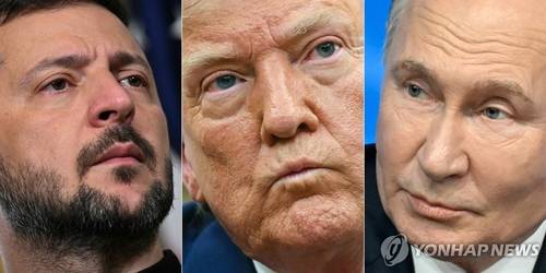 젤렌스키, 트럼프, 푸틴(왼쪽부터) [AFP 연합뉴스 자료사진. 재판매 및 DB 금지]