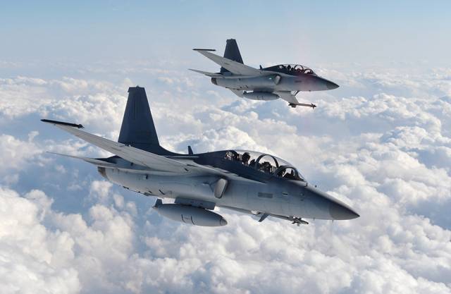 FA-50PH 경공격기. KAI제공