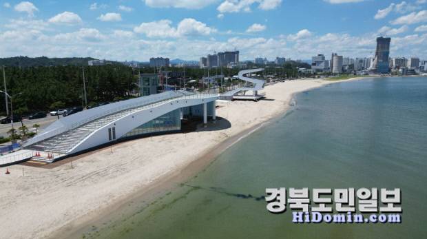 포항 송도해수욕장 전경. 사진=포항시 제공