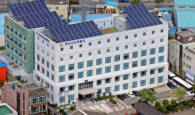 부산 사상경찰서 전경. 부산일보DB