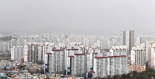 광주 도심 전경.