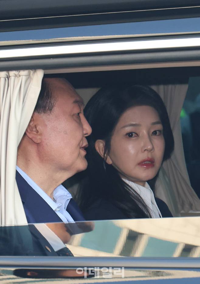 윤석열 전 대통령과 김건희 여사 (사진=공동취재단)